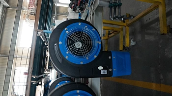 Крыльчатка с оболочкой в сборе 5,5 кВт