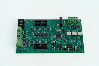 Плата управления светодиодным блоком-8 портов (зеленый) LSKJ-4G-V.20