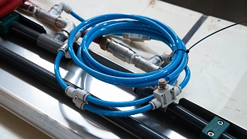 Трубка воздушная синяя 10мм