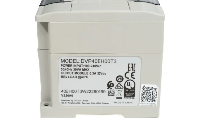 Программируемый логический контроллер Delta PLC DVP40EH00T3 100-240В, 30ВА макс.