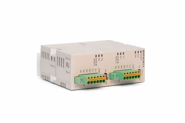 Модуль расширения левый Delta PLC485 DVPSCM12-SL