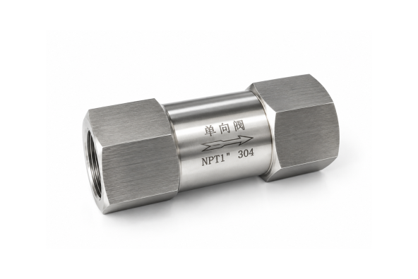 Клапан обратный ВД NPT1" 304